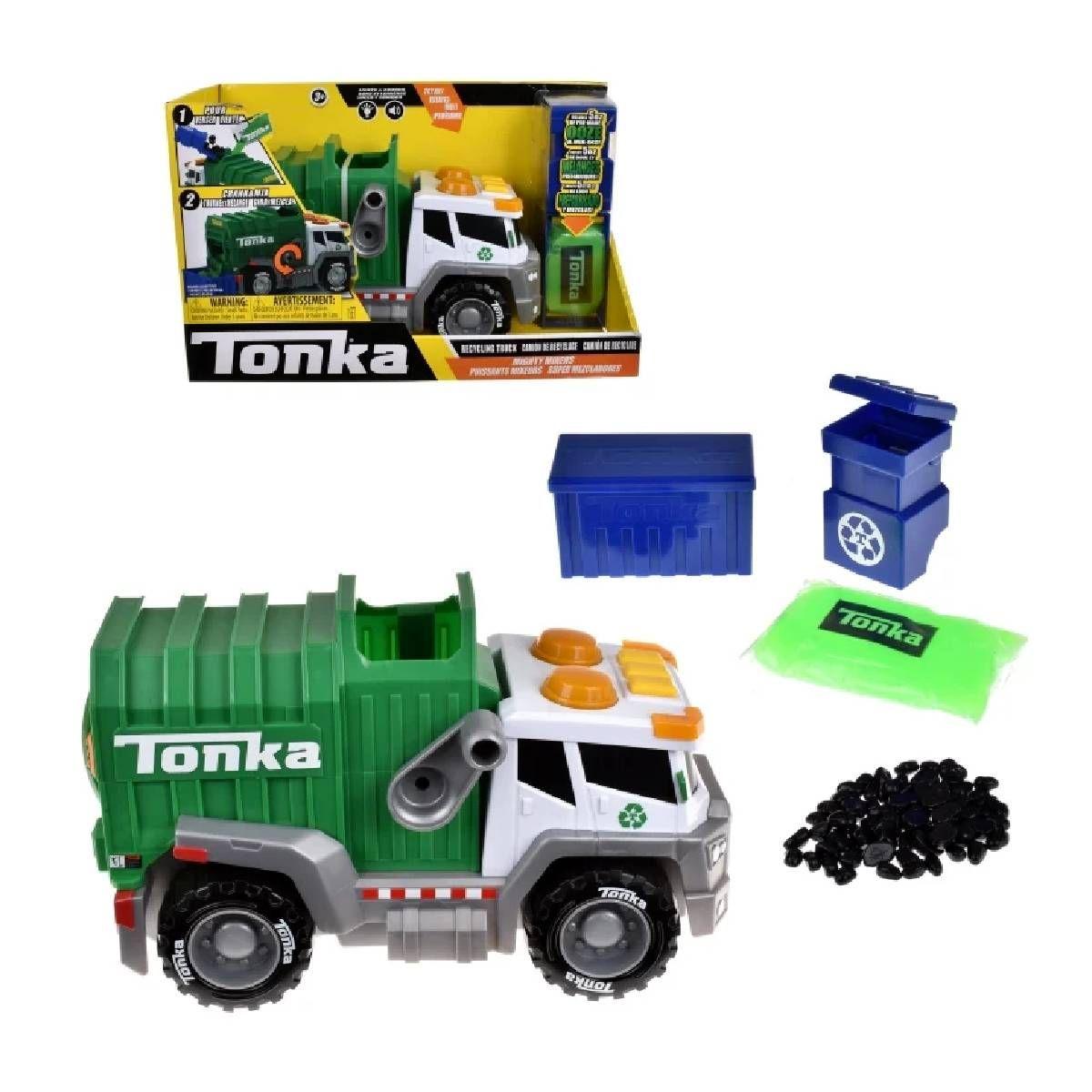 Mega Camión De Reciclaje Tonka-0