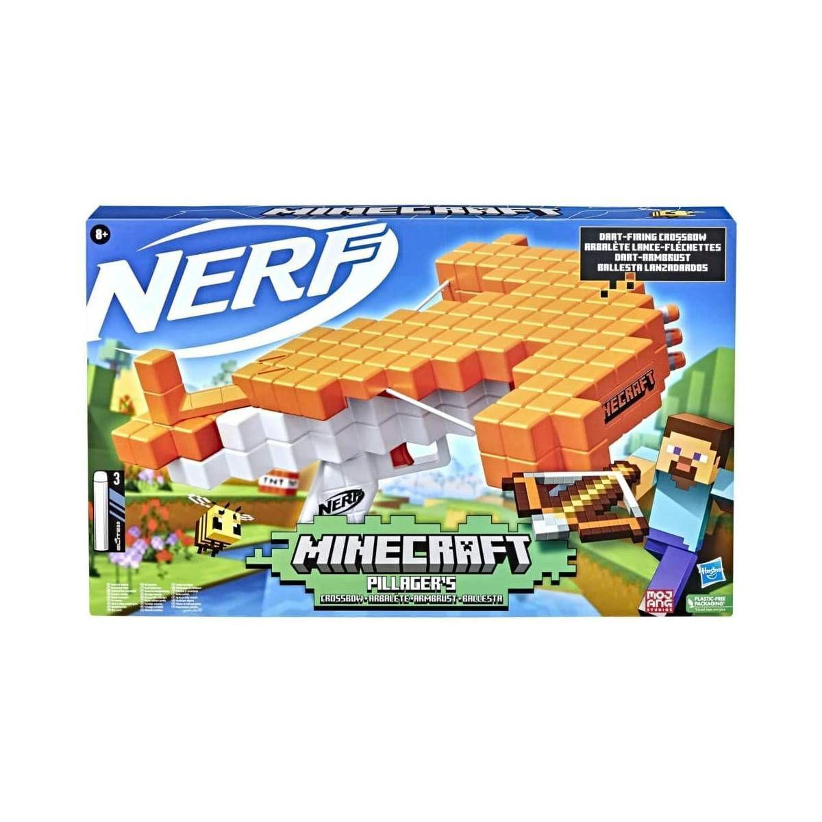 Nerf Minecraft Ballesta De Saqueador-8