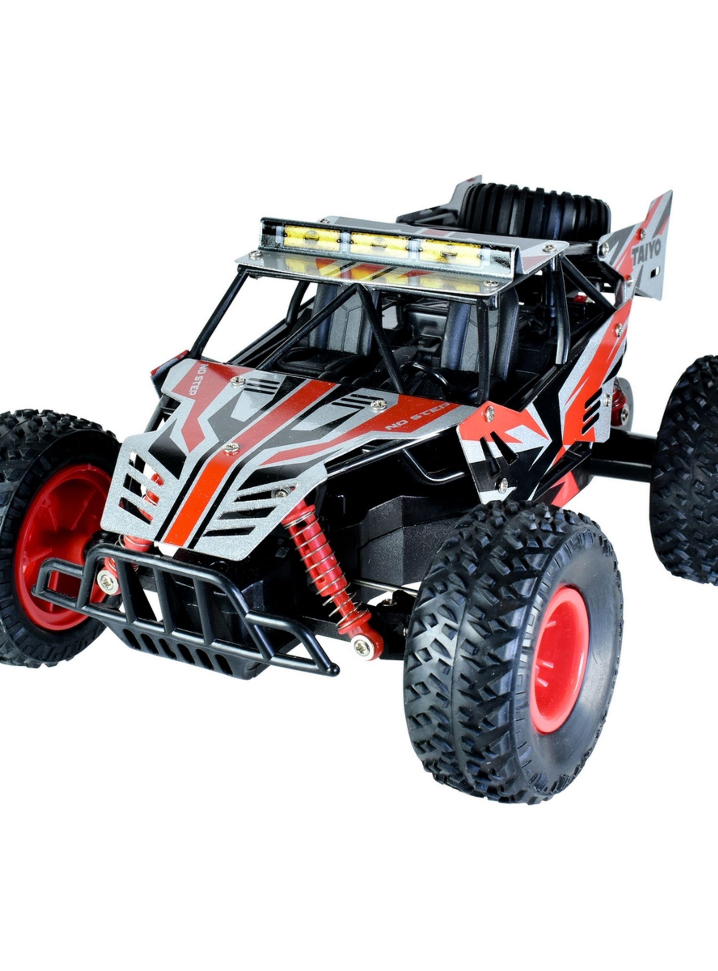 Buggy Radio Controlado Metal Racer Escala 1:18 Batería Litio-4