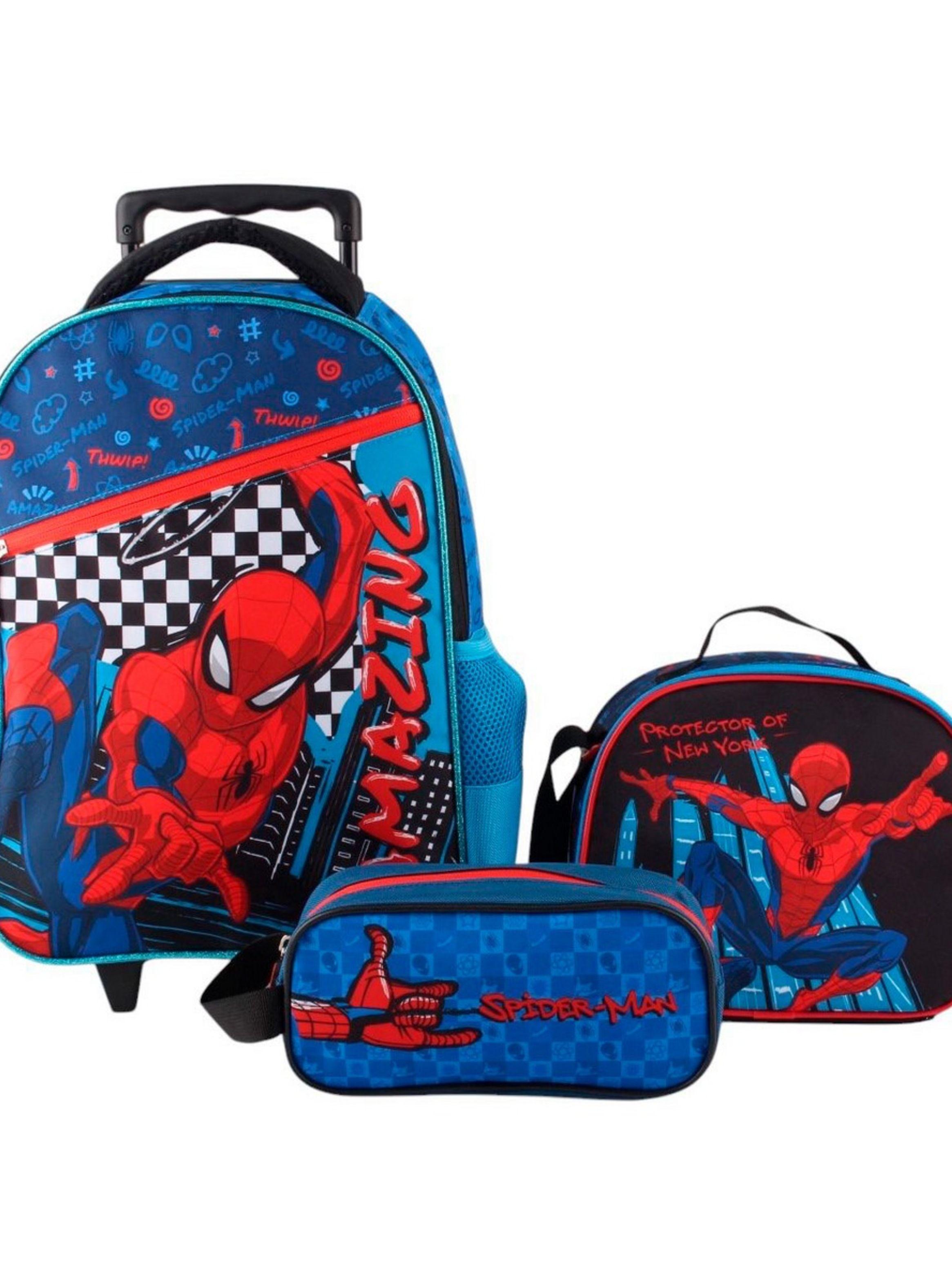 Set Promo Bts Con Ruedas 3 Piezas Spider-Man-0
