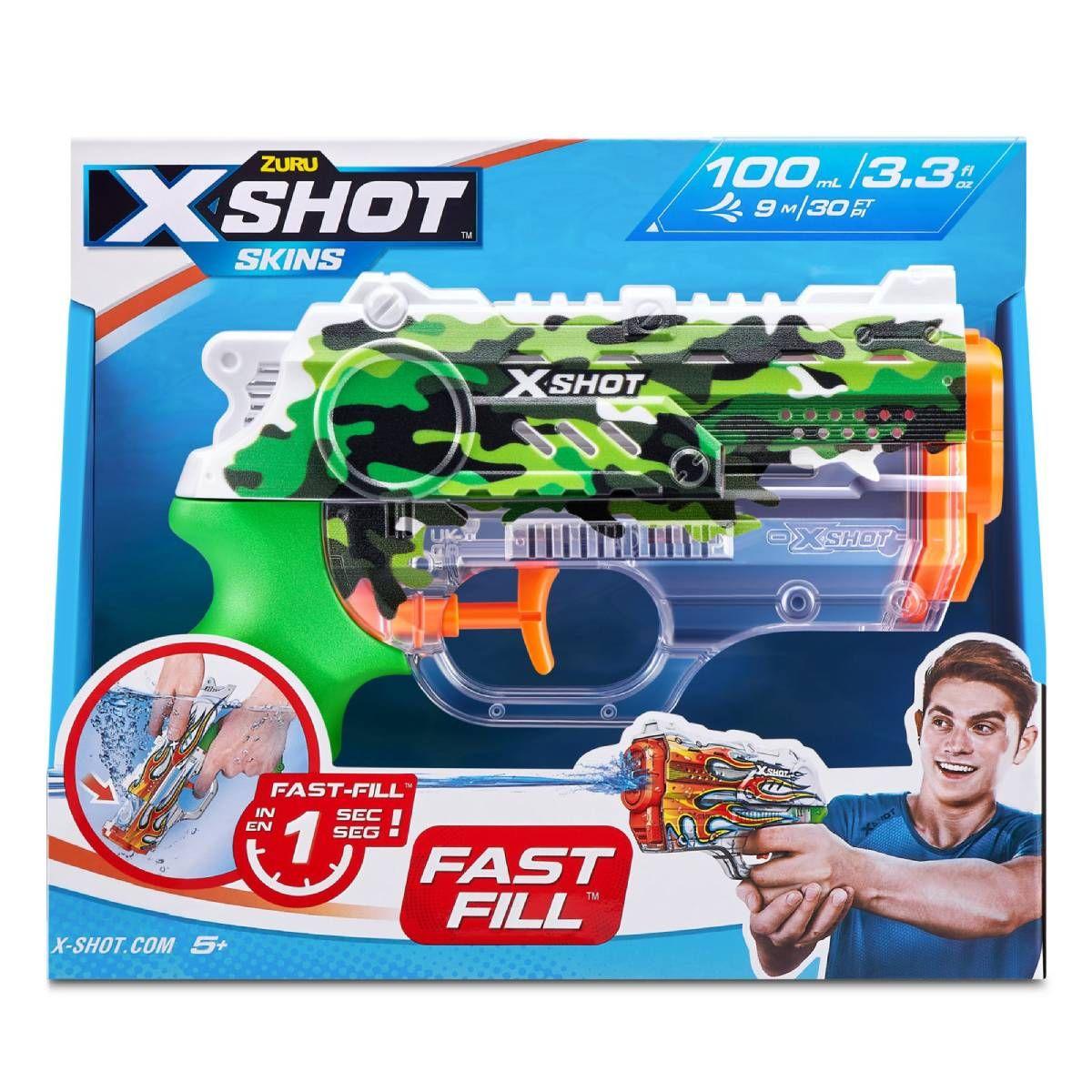 LANZA AGUA NANO SKINS 100ML X-SHOT - JUNGLE CAMO-4