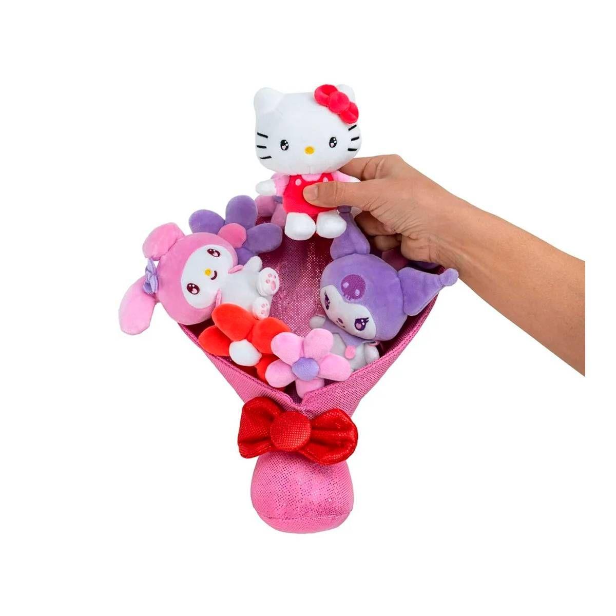 HELLO KITTY RAMO FLORES Y PELUCHES-2
