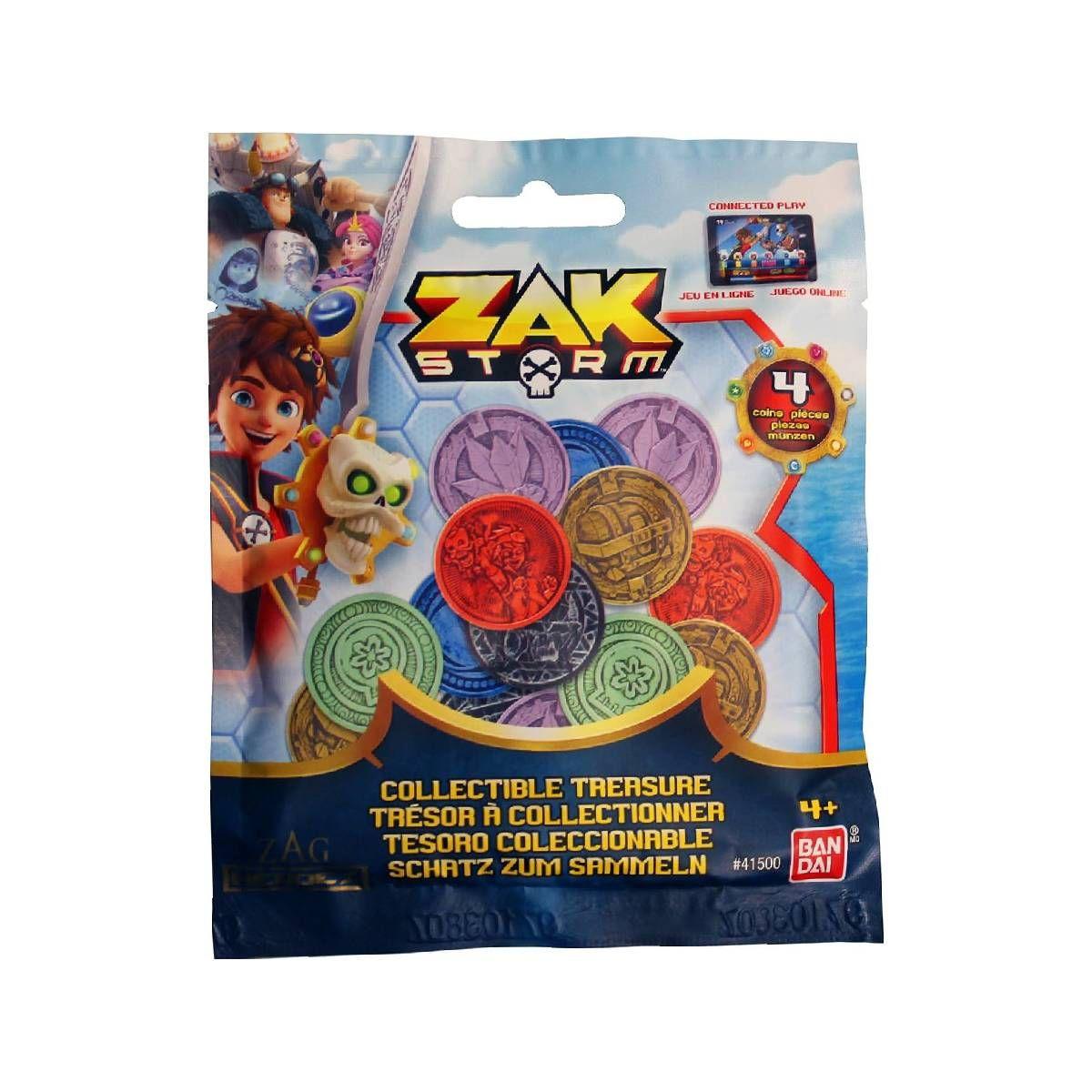 Set 4 Monedas Zak Storm-3