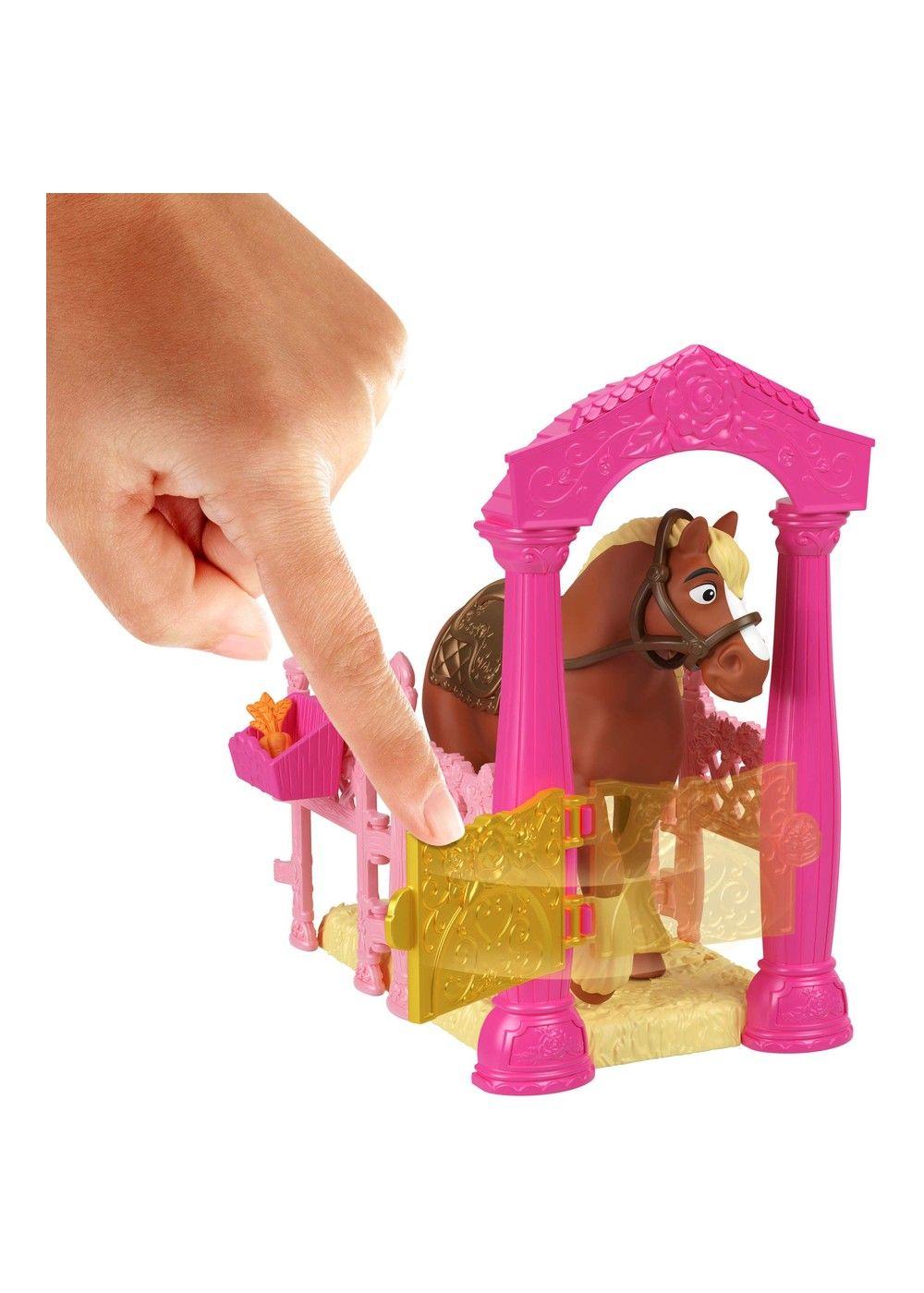 DISNEY PRINCESA PRINCESAS CON ESTABLO Y CABALLO-2