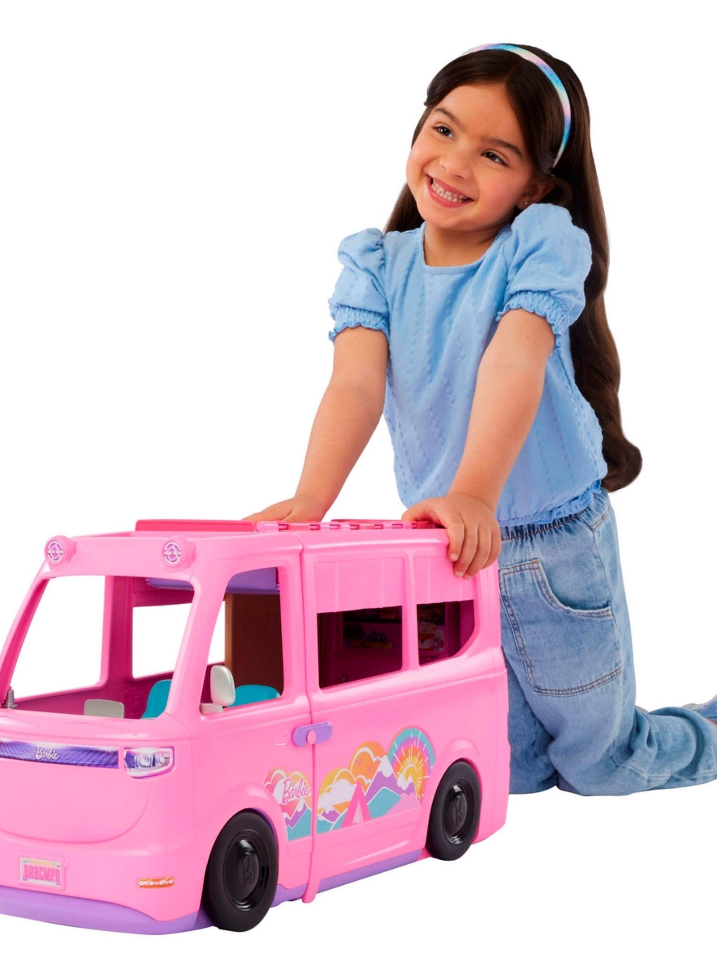 Barbie Camper De Los Sueños Auto Transformable-3