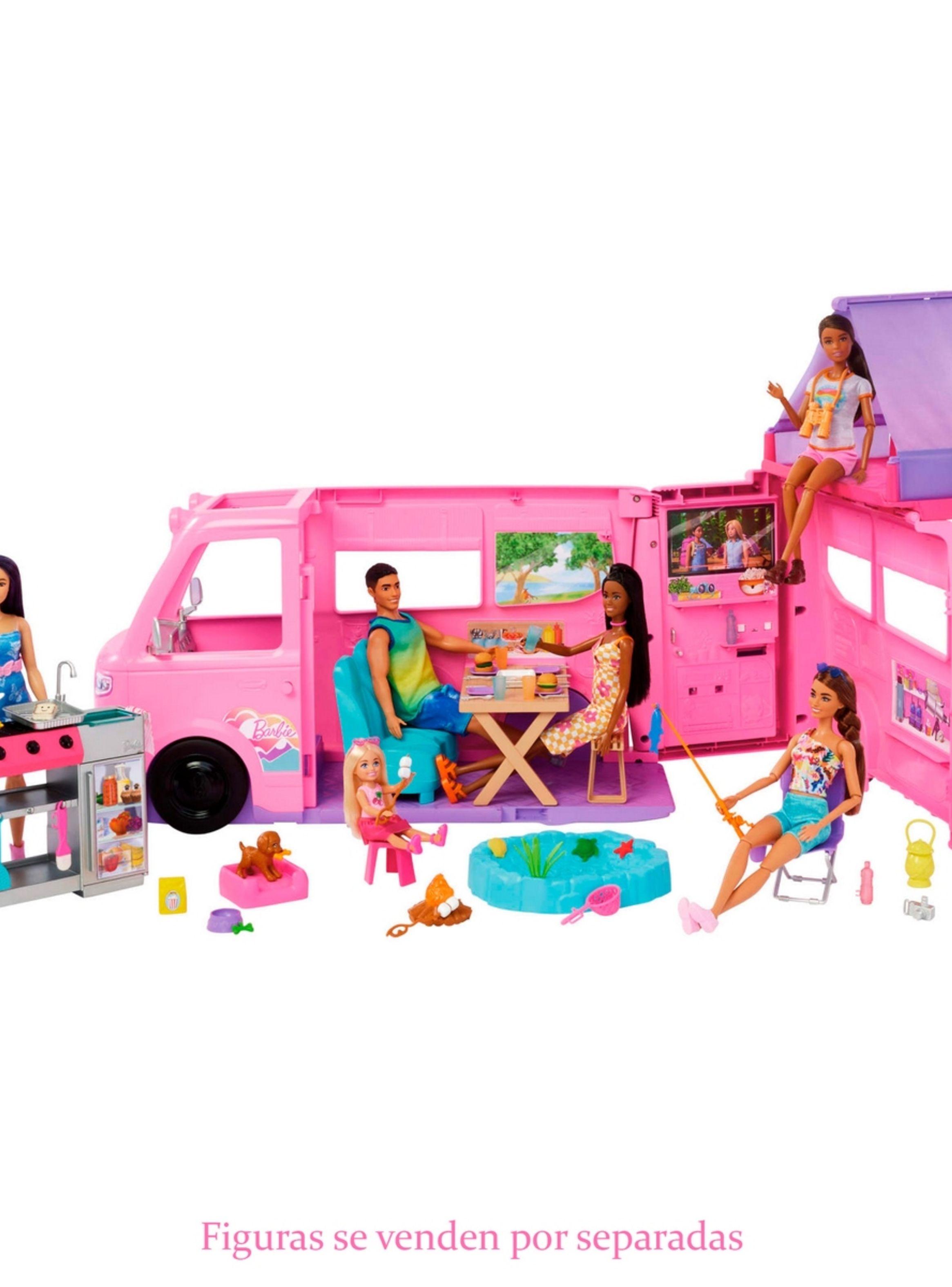 Barbie Camper De Los Sueños Auto Transformable-4
