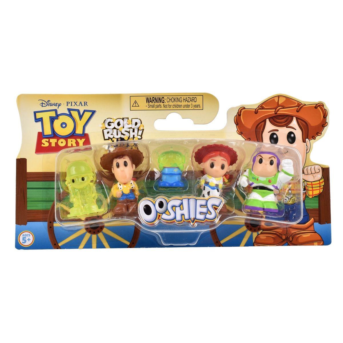 PACK 5 FIGURAS OOSHIES COLECCIONABLES TOY STORY-2
