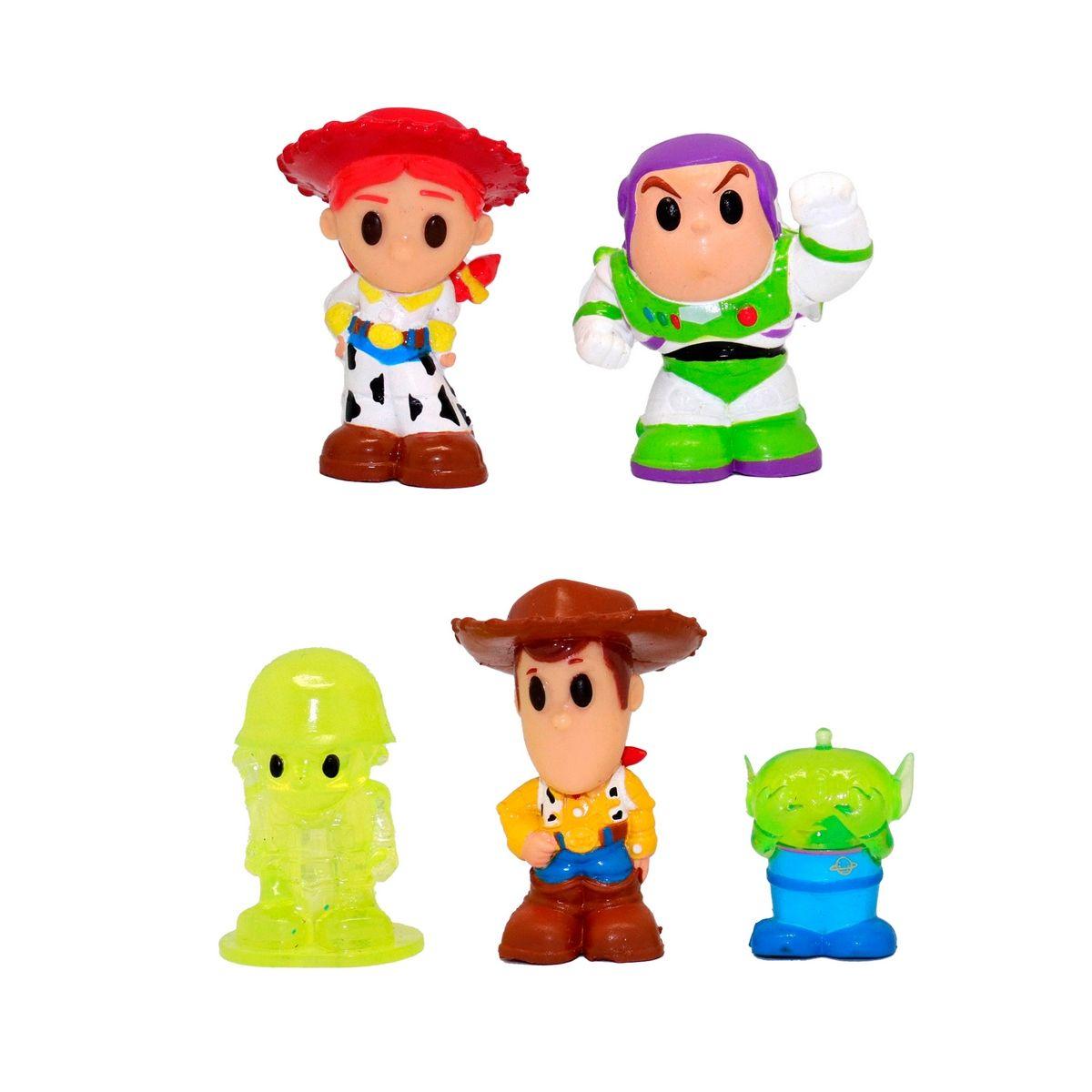 PACK 5 FIGURAS OOSHIES COLECCIONABLES TOY STORY-4