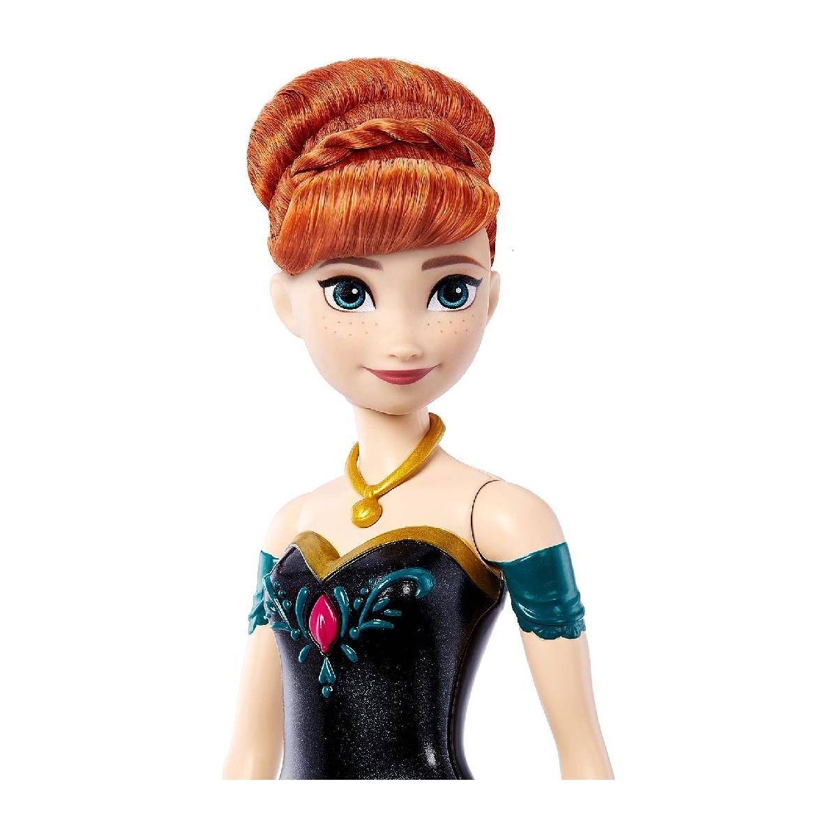 Disney Frozen Muñeca Anna Canciones Mágicas Español-5