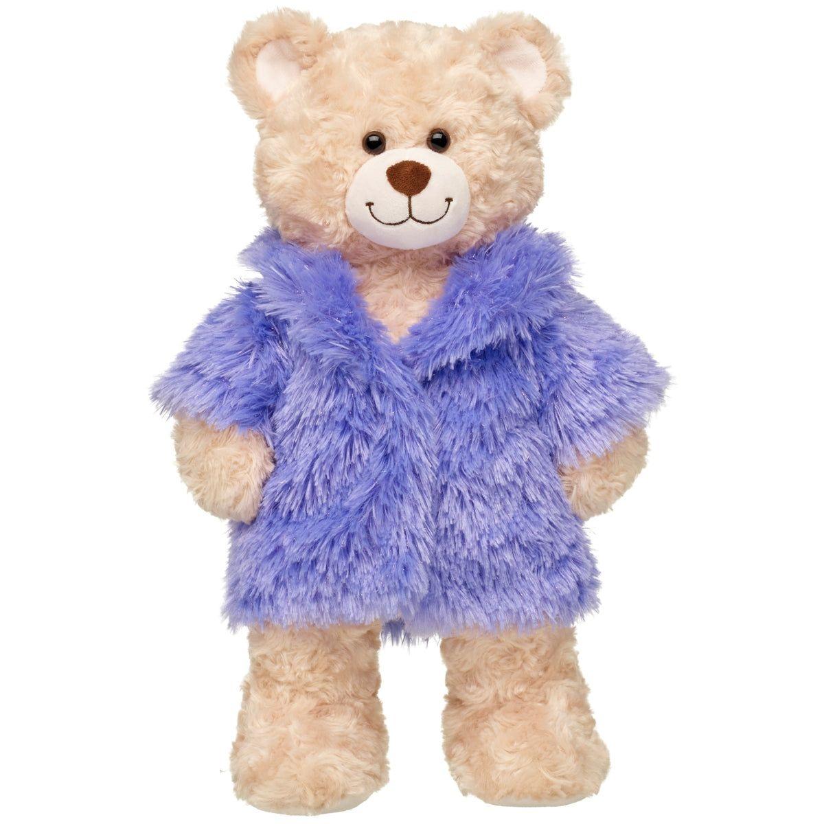 ABRIGO PIEL MORADO HONEY GIRLS BUILD-A-BEAR-3