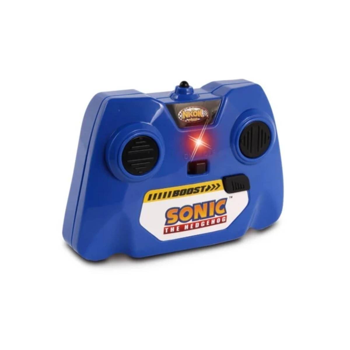 Skateboard Radio Controlado De 20 Cm Con Figura Sonic-2