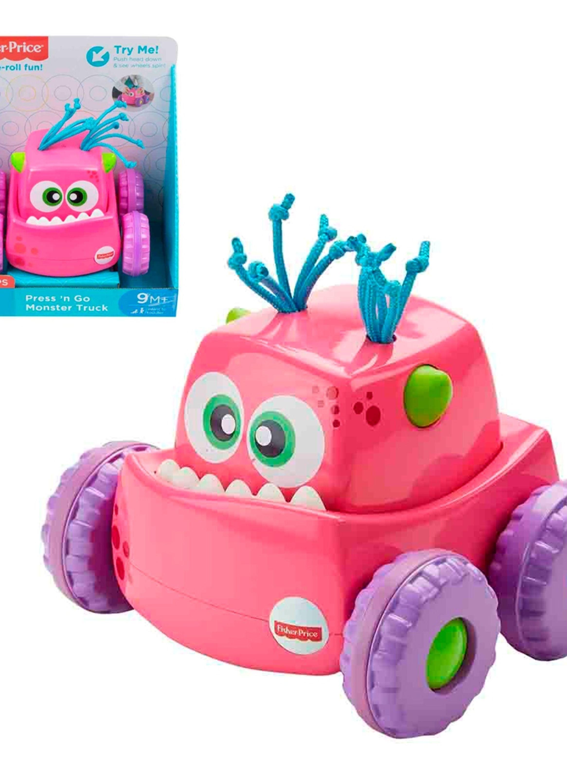 Rie Y Aprende Press`N Go Fisher Price - Rosado-0