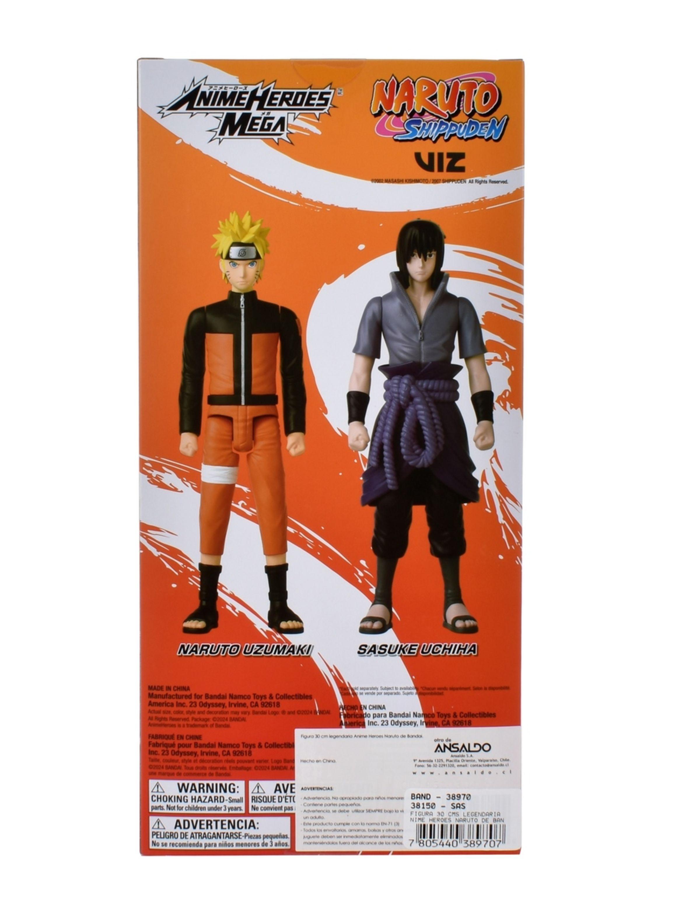 Figura 30 Cm Legendaria Naruto De Bandai - Naruto Uzumaki-3
