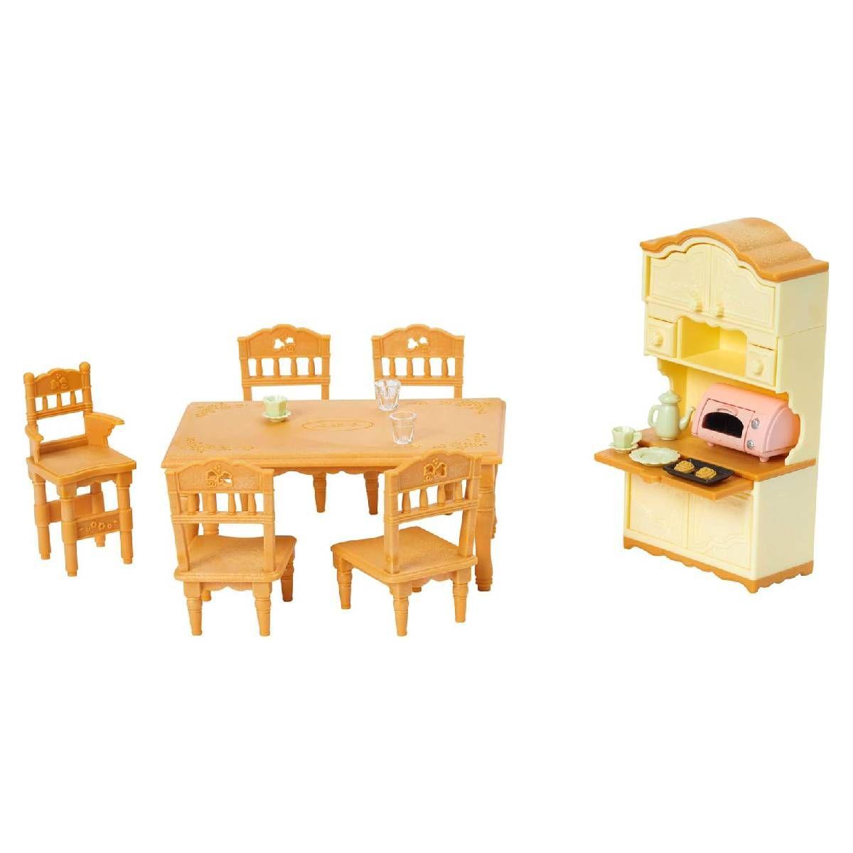 Set Comedor - Sylvanian Families-2