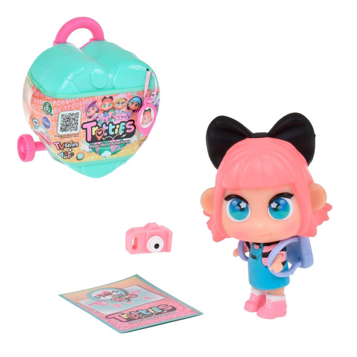 MALETA CORAZÓN CON MUÑECA Y ACCESORIOS TROTTIES CALIPSO-0