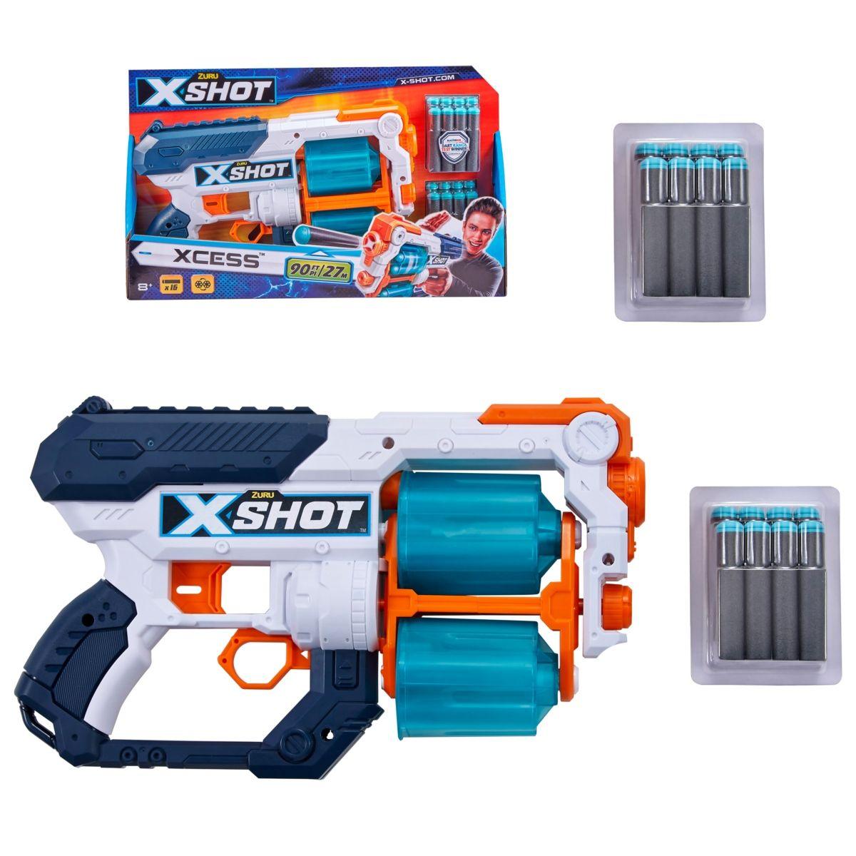 Lanzador Xcess Tk12 Con 16 Dardos X-Shot-0