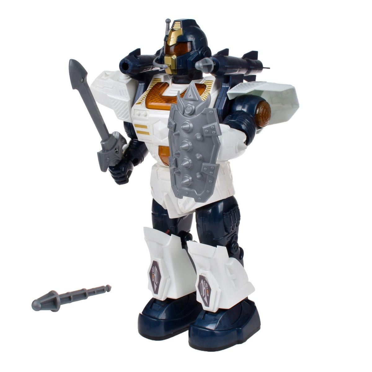 ROBOT QUE CAMINA CON LUCES Y SONIDO - BLANCO-9
