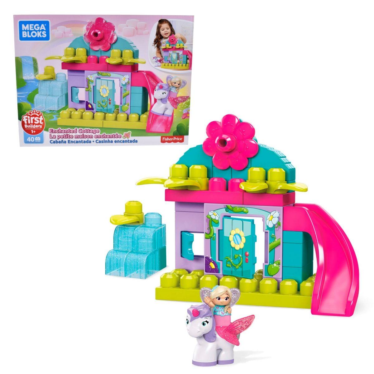 Mega Blocks Hadas De Las Flores Cabañita Encantada-0