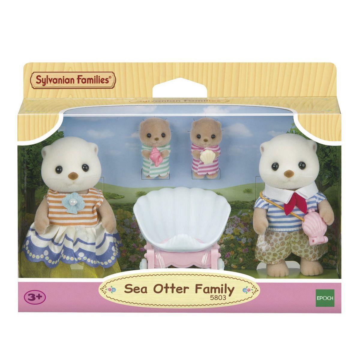 FAMILIA NUTRIA MARINA SYLVANIAN FAMILIES-2