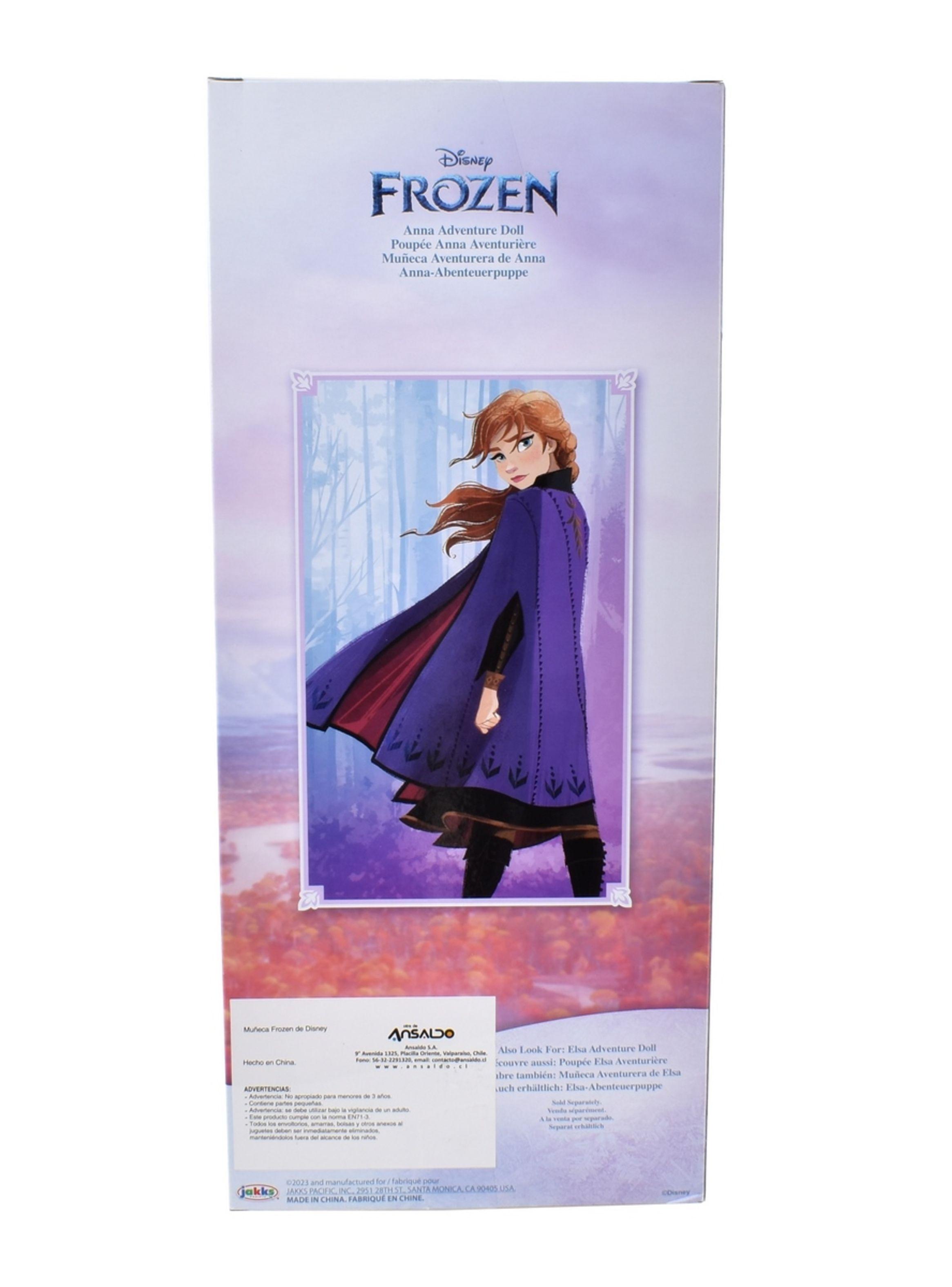 Muñeca frozen de disney - anna aventurera-3