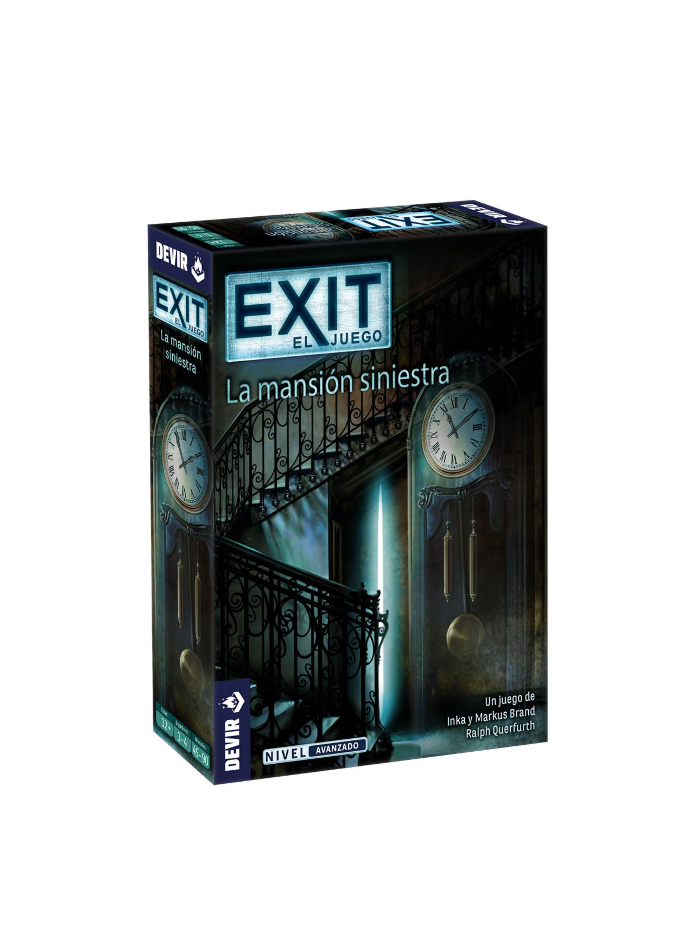 Juego De Mesa Exit La Mansion Siniestra-0
