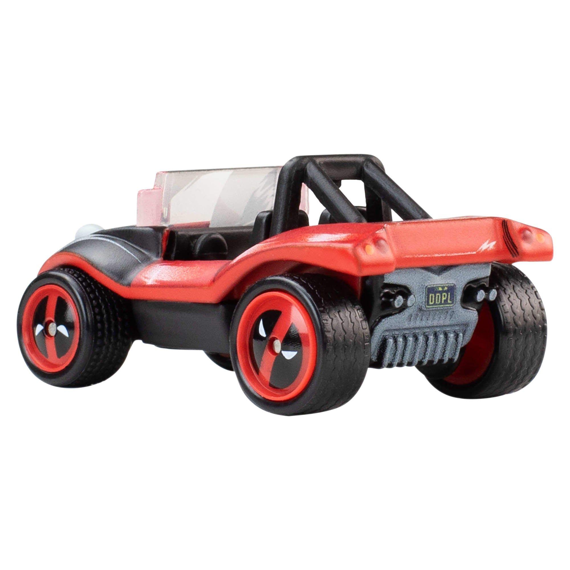 HOT WHEELS VEHÍCULO DE COLECCIÓN AUTO CULTURA POP SORPRESA - SPIDER-MOBILE DEAD-BUGGY-2
