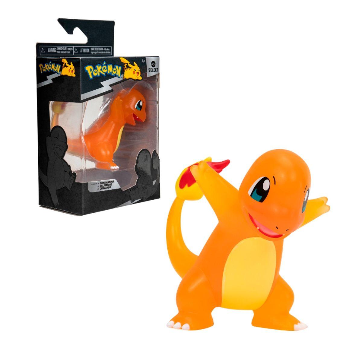 Figura Transparente De 5 A 8 Cms Pokemon - Charmander-0