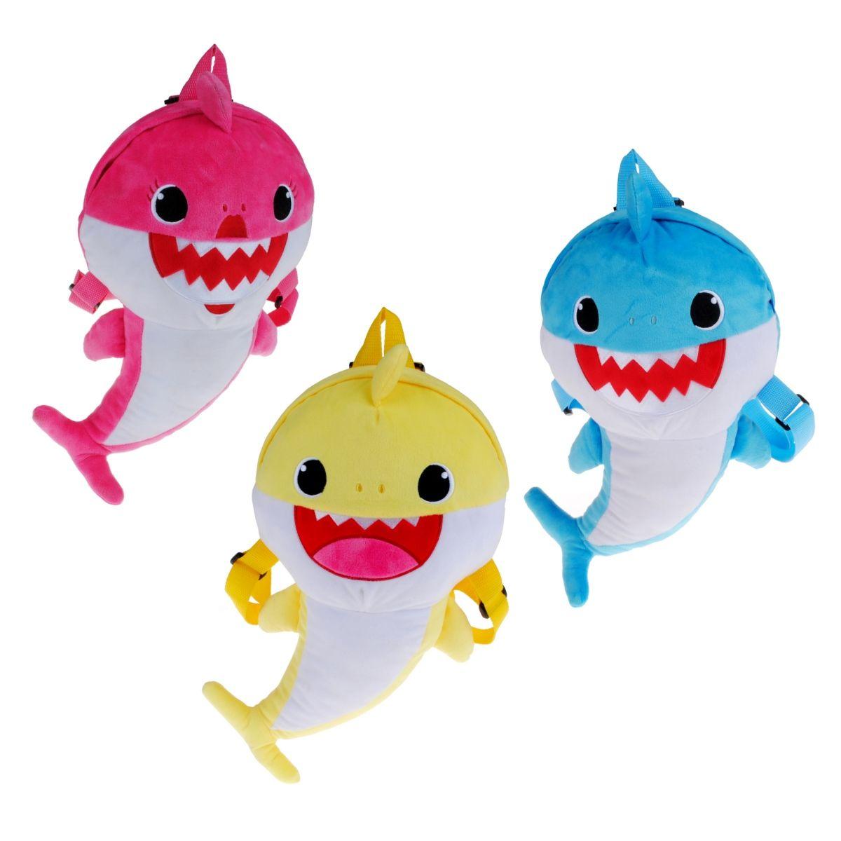 Peluche Mochila Baby Shark-0