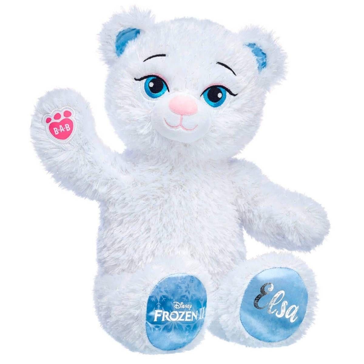 Peluche Build-A-Bear Elsa Frozen 2 Con Traje Y Zapatos-1