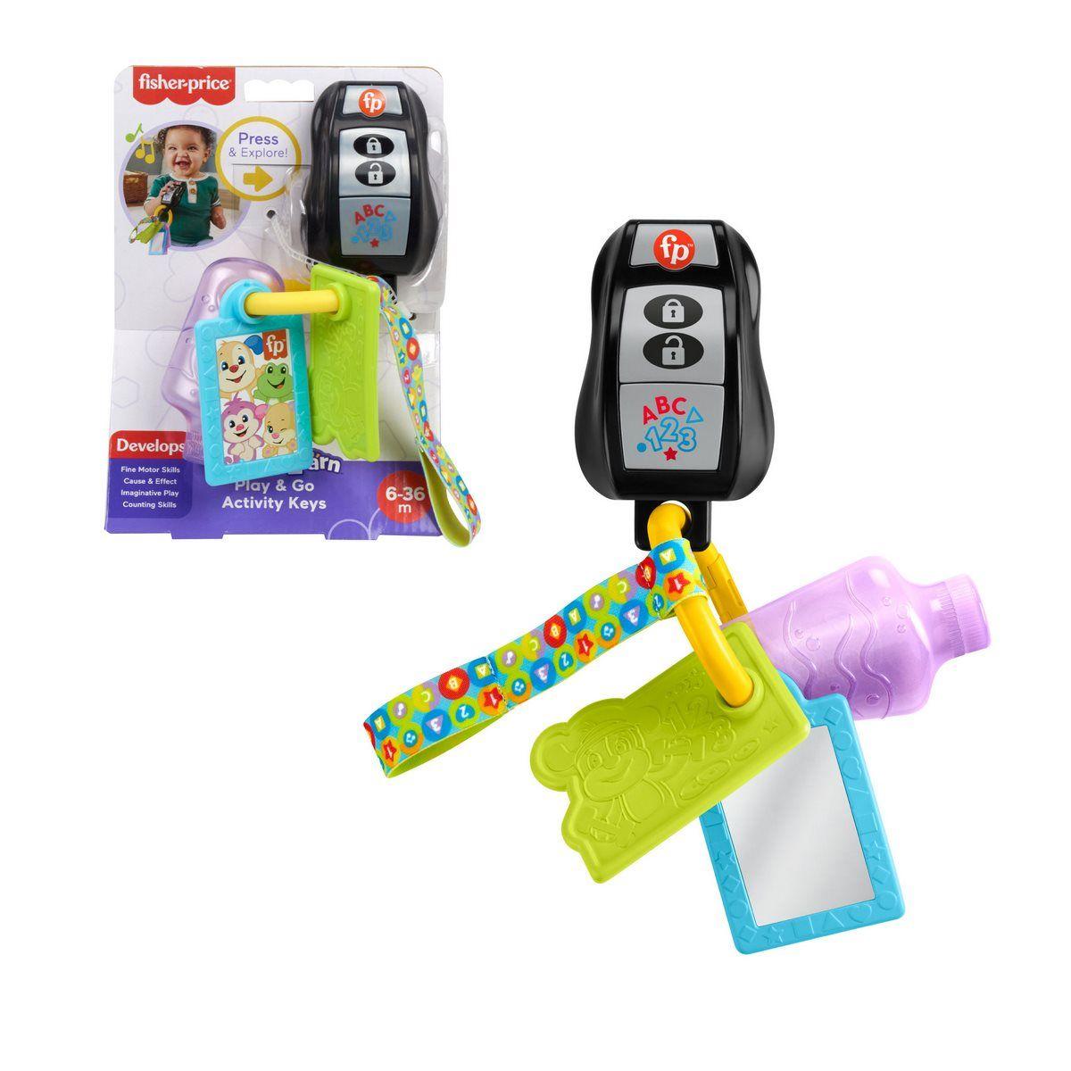 FISHER-PRICE JUGUETE PARA BEBÉS LLAVES JUEGA Y APRENDE-0