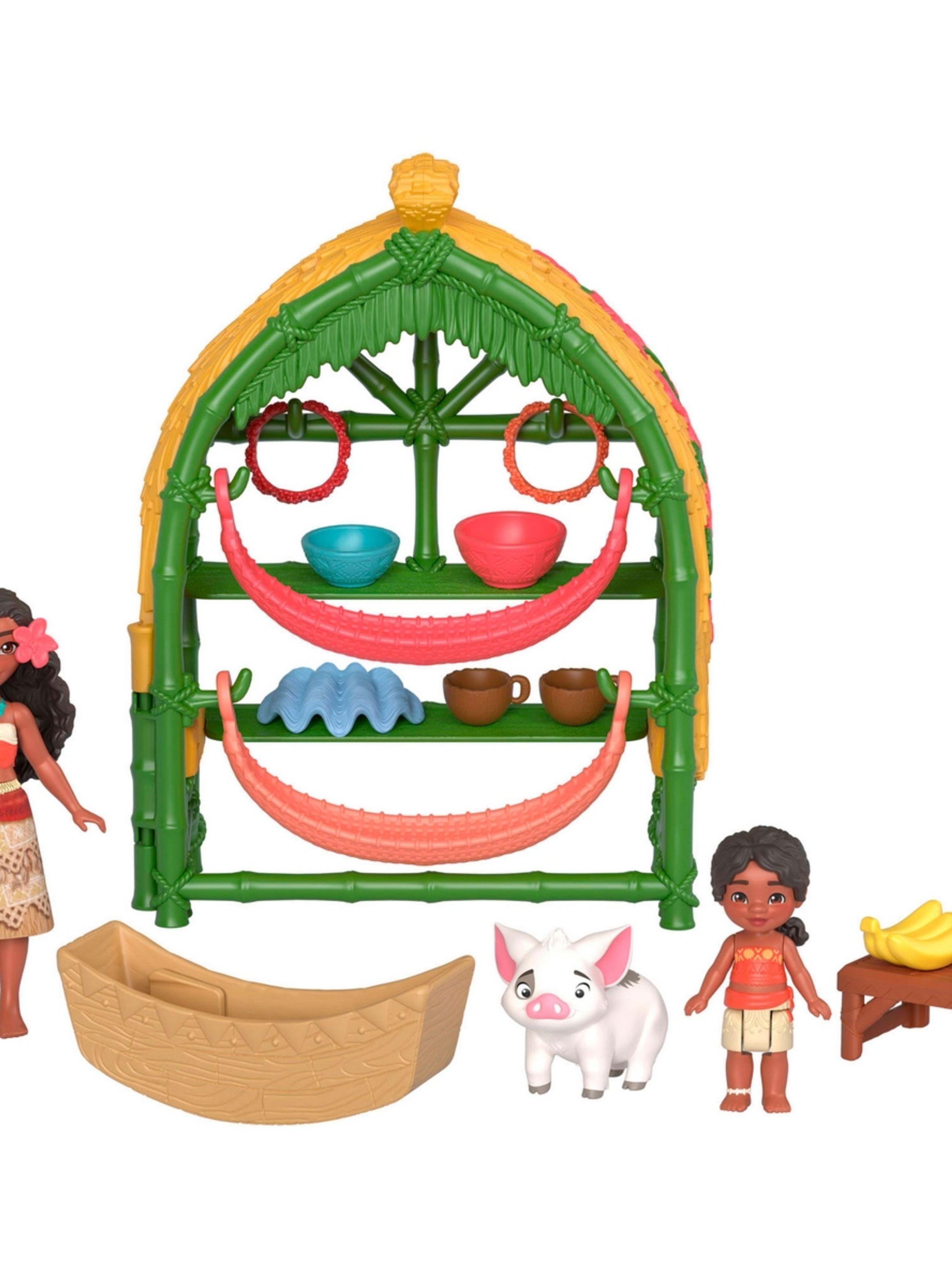 Moana 2 Set Hogar De Moana Y Simea Con Pua Y Accesorios-3