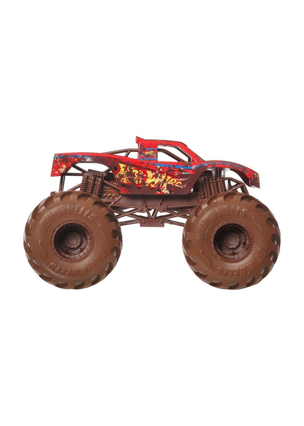 HOT WHEELS MONSTER TRUCKS ESCALA 1:24 - PODIUM CRASHER-2