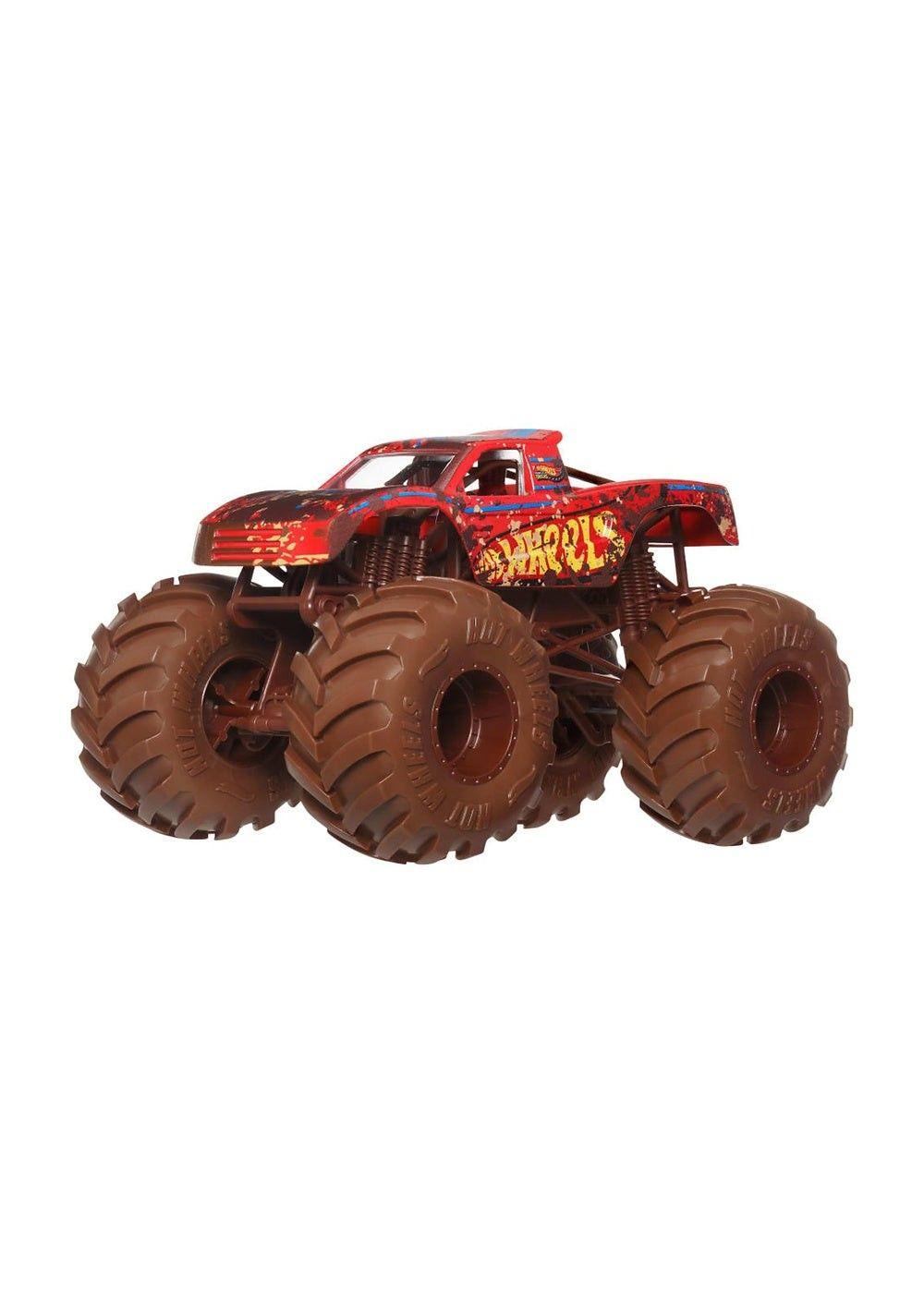 HOT WHEELS MONSTER TRUCKS ESCALA 1:24 - PODIUM CRASHER-3