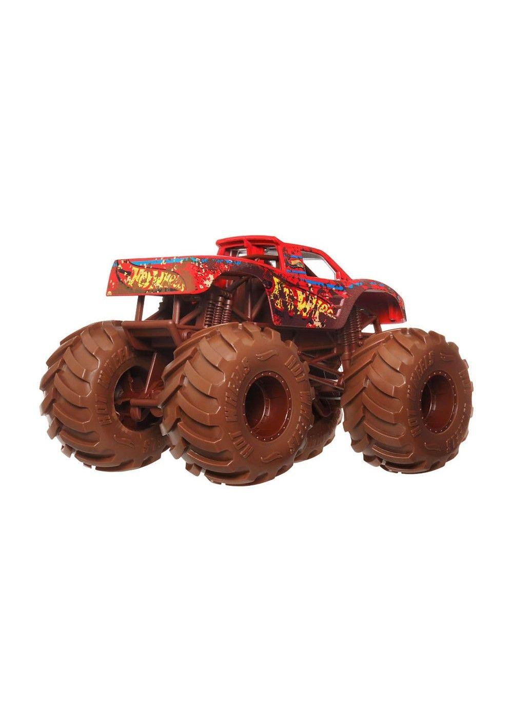 HOT WHEELS MONSTER TRUCKS ESCALA 1:24 - PODIUM CRASHER-4