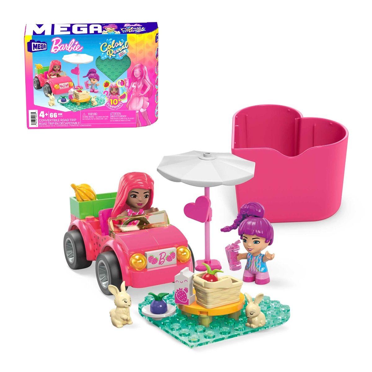 Mega Barbie Juguete De Construcción Paseo En Convertible-2