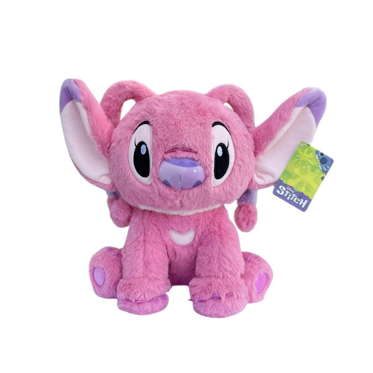 PELUCHE STITCH-ANGEL PINK 30CM-0