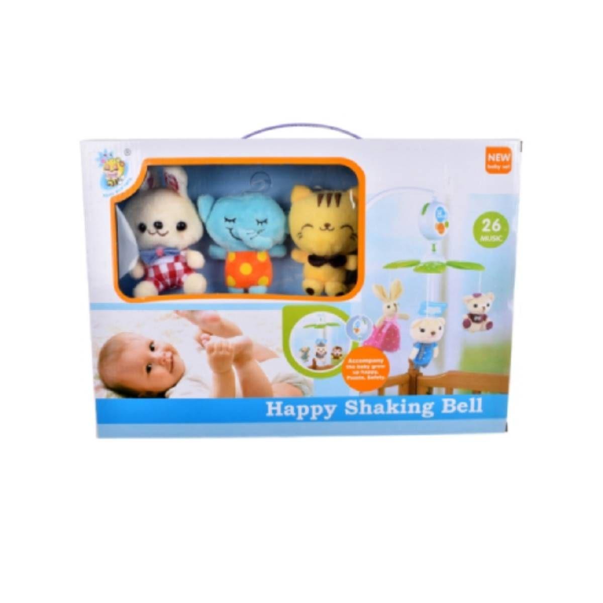 Móvil Musical Con Animalitos De Plush Y 26 Melodías-2