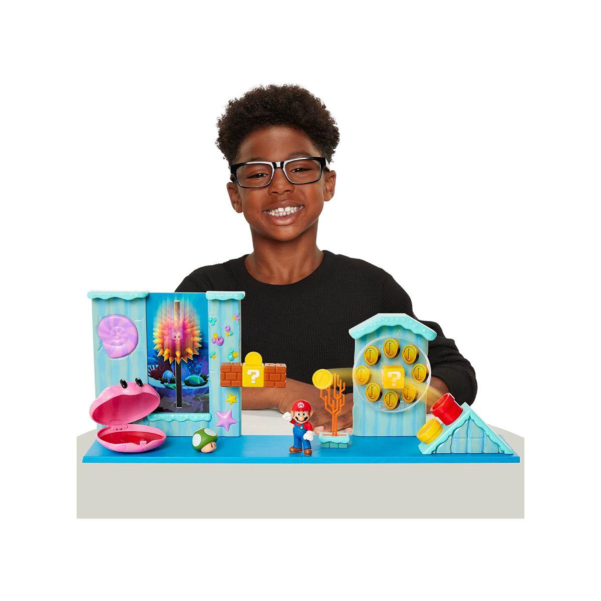 Playset Nintendo Deluxe Super Mario Bajo el Agua-1