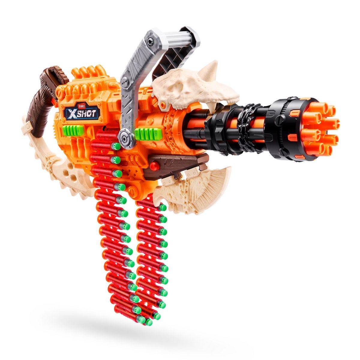 LANZA DARDOS HORROR FIRE DREAD HAMMER CON 48 DARDOS X-SHOT-1