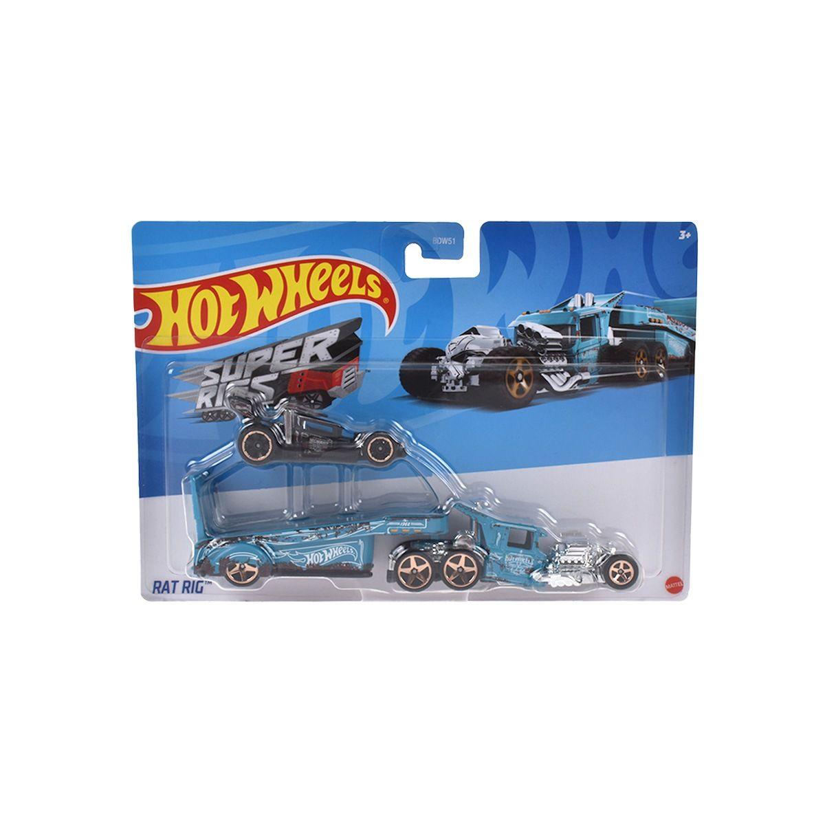 Surtido De Camiones De Lujo Hot Wheels - Rat Rig-1