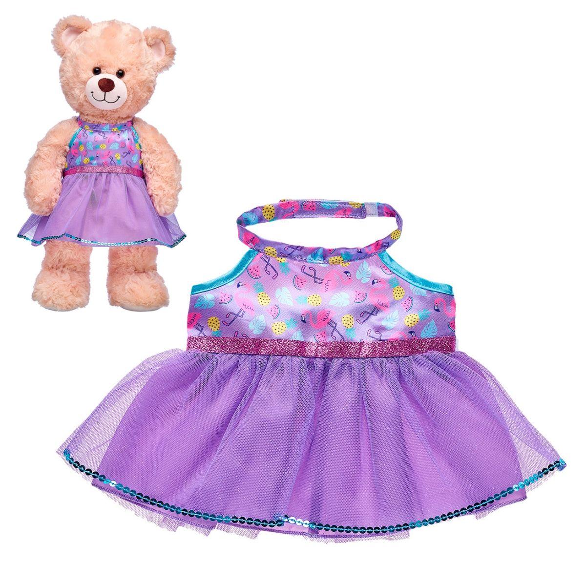 Vestido Flamingo Build A Bear-0