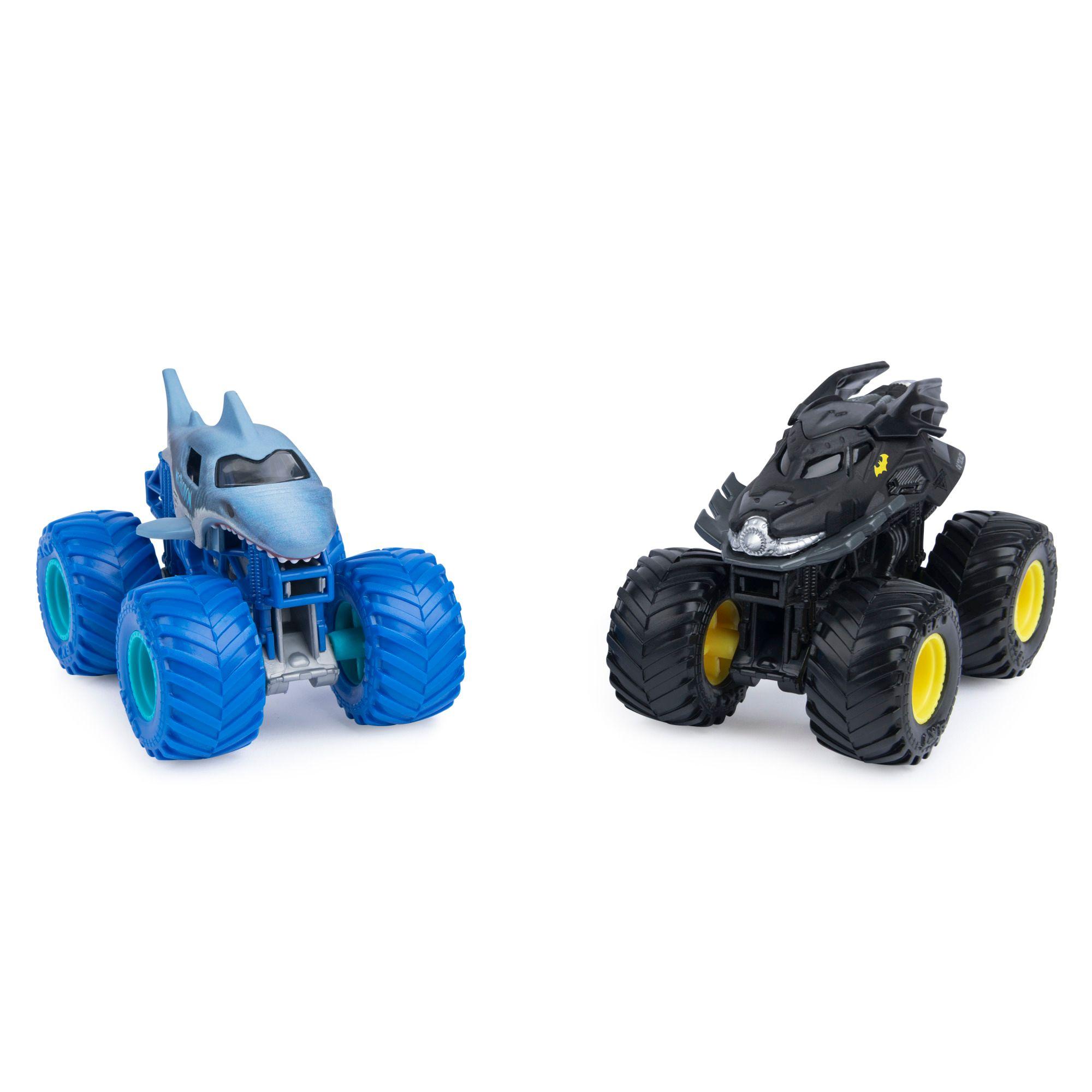 MONSTER JAM VEHICULOS 1:64 PACK 2 - ZOMBIE V/S EL TORO LOCO-1