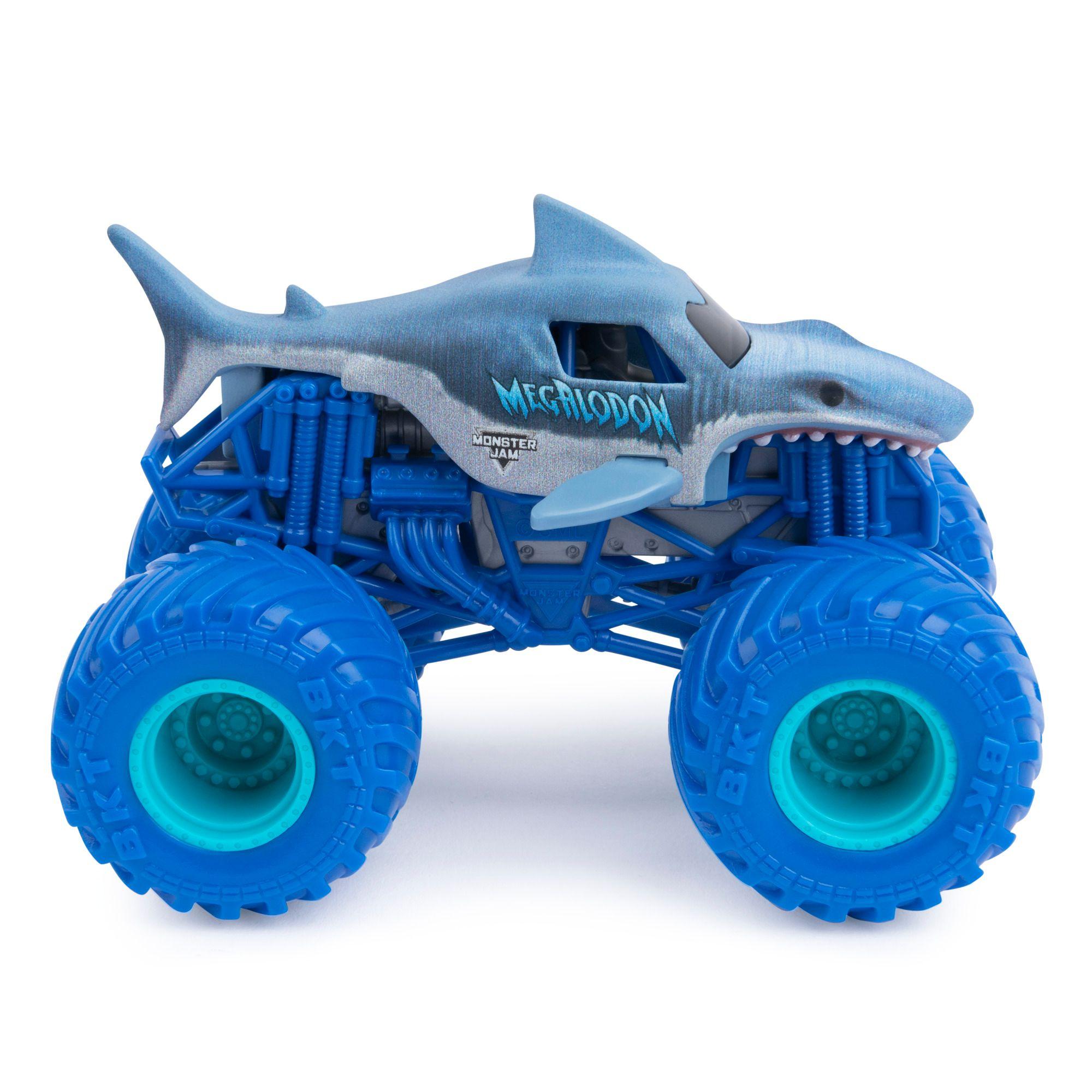 MONSTER JAM VEHICULOS 1:64 PACK 2 - ZOMBIE V/S EL TORO LOCO-3