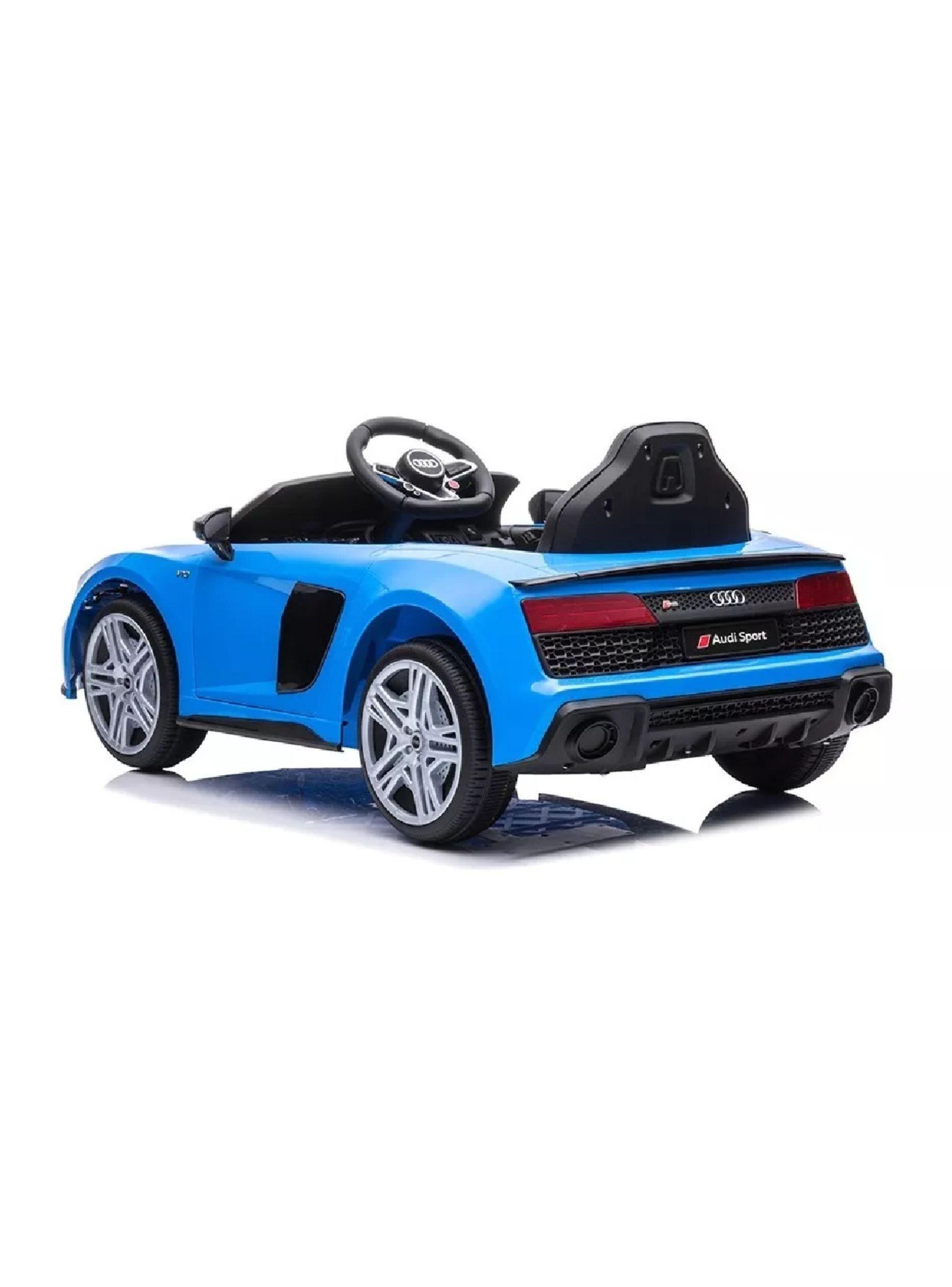 Auto A Materia Audi Spyder Azul De 2 Motores Control Remoto-2
