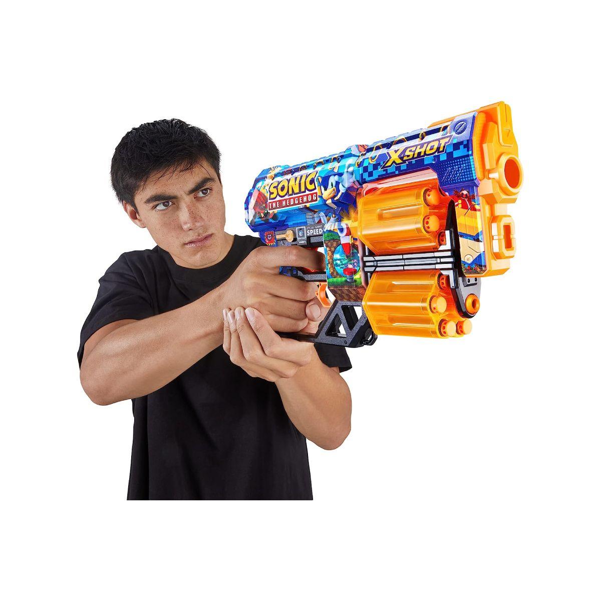 Lanzador Skin Sonic Con 12 Dardos X-shot-1