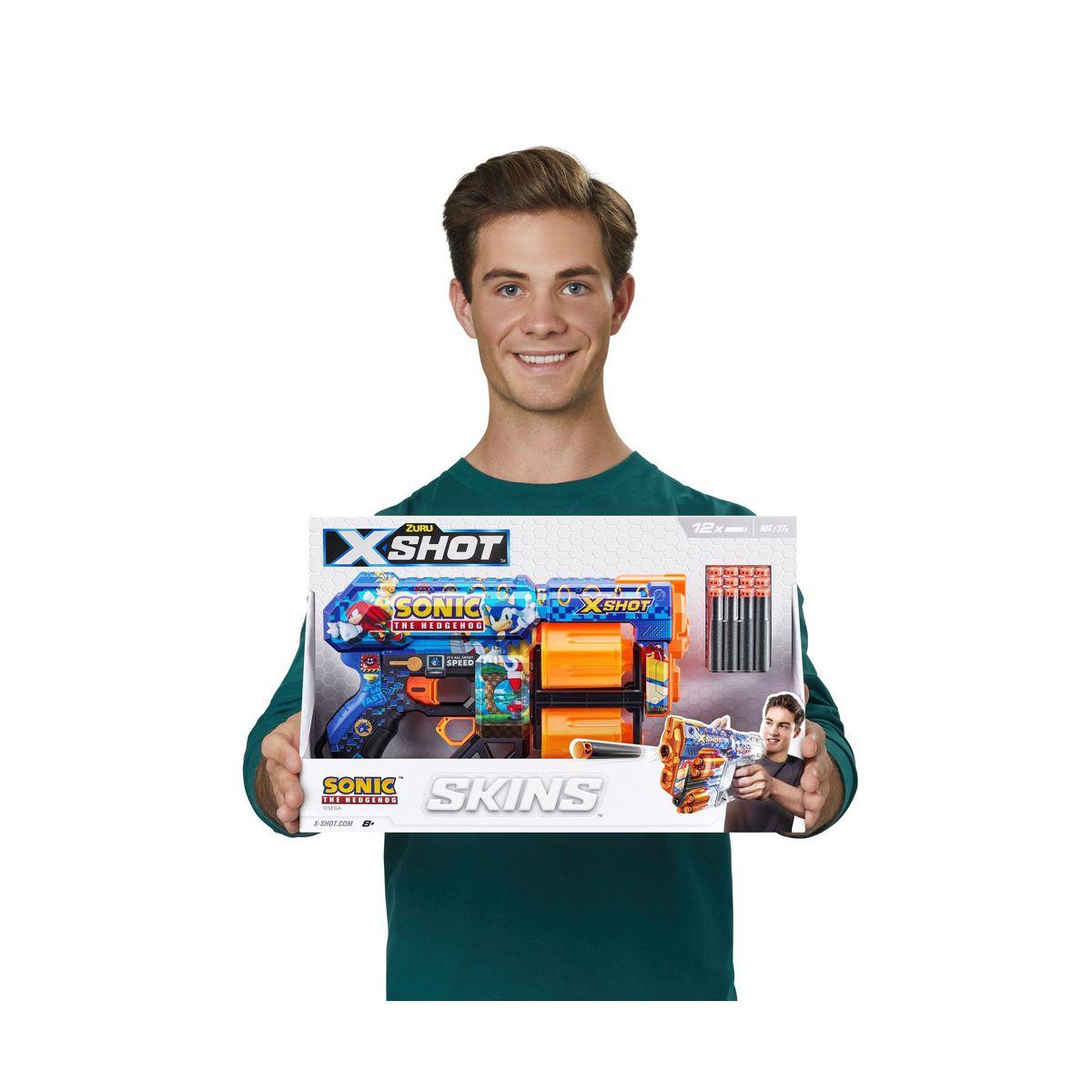 Lanzador Skin Sonic Con 12 Dardos X-shot-3