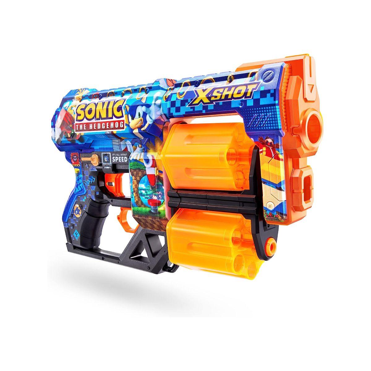 Lanzador Skin Sonic Con 12 Dardos X-shot-5