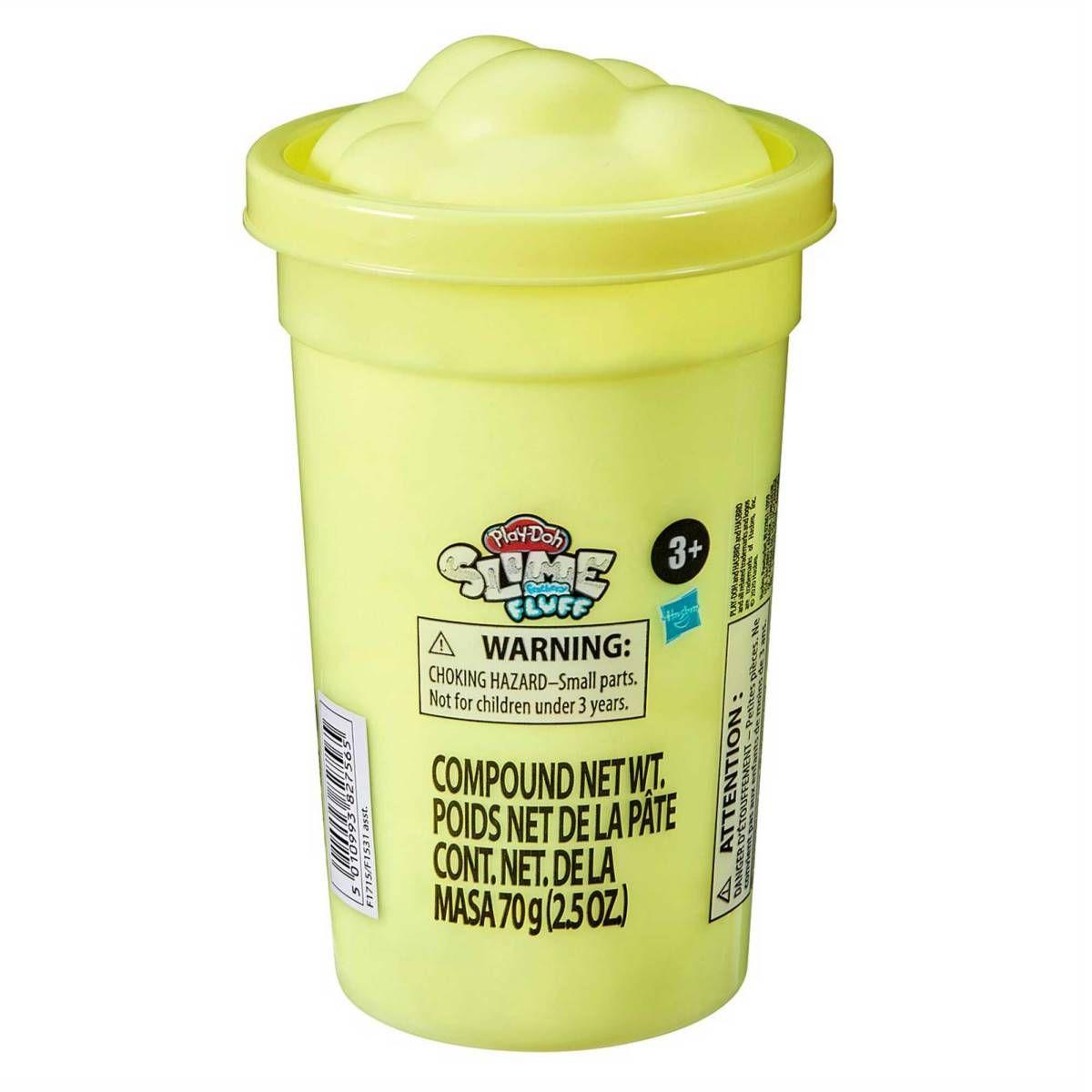 Play-doh Mundo De Texturas Slime Feathery Fluff Hasbro - Ama-0