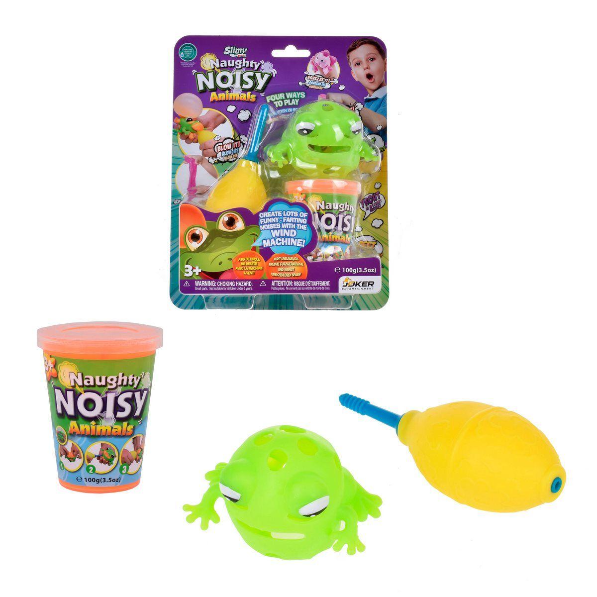 CREA RUIDOS DE ANIMALES DIVERTIDOS CON SLIME - VERDE-0