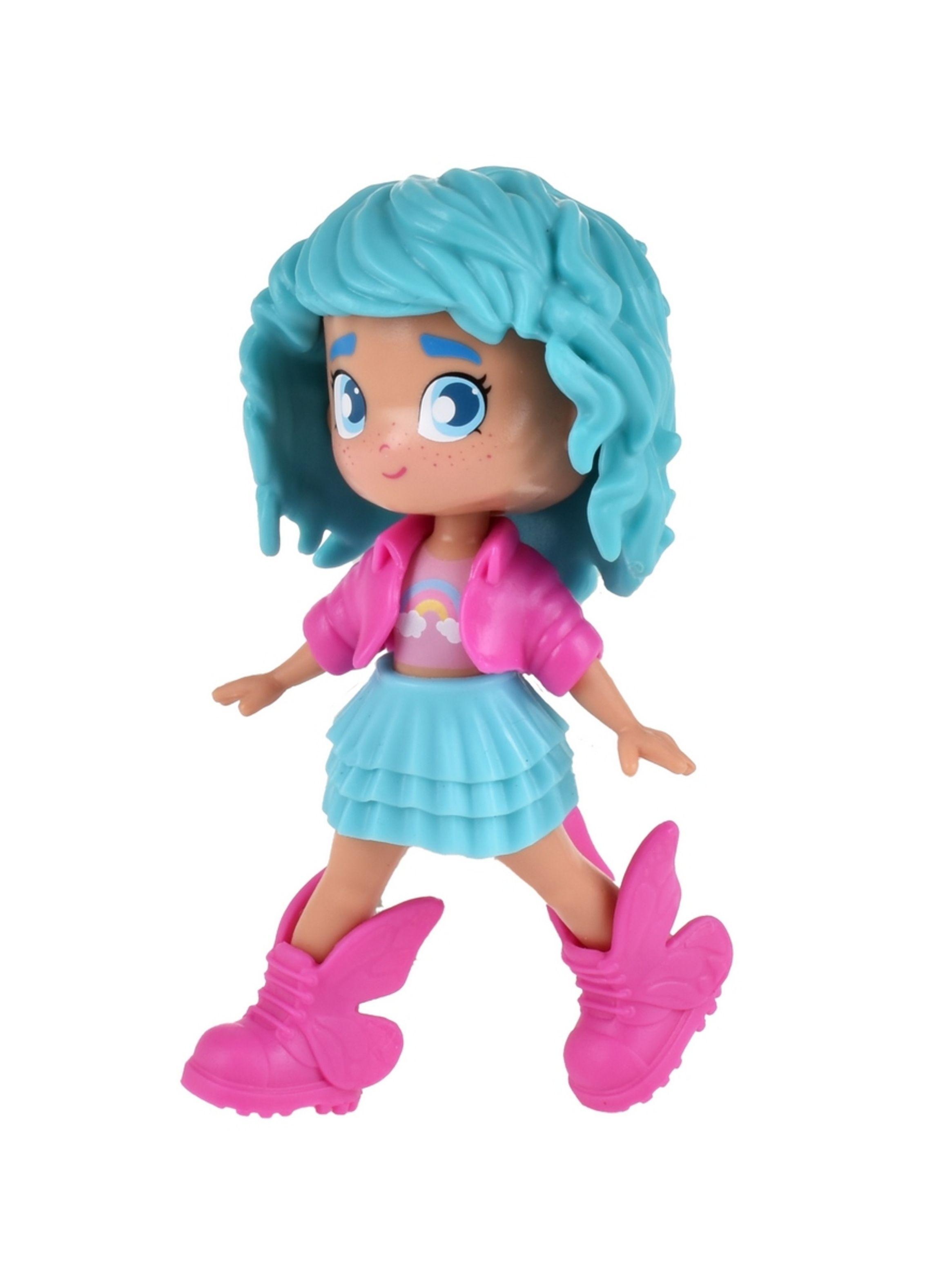 Muñeca 11 Cm Foodie Girls Pinypon Top - Té De Burbujas-6